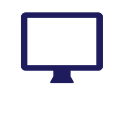 ikona počítač pro webovou grafiku na míru