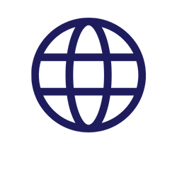 ikona globus, core web vitals pro globální úspěch